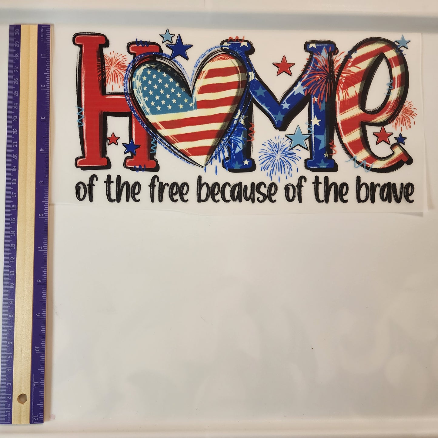 Patriotic DTF shirt transfers