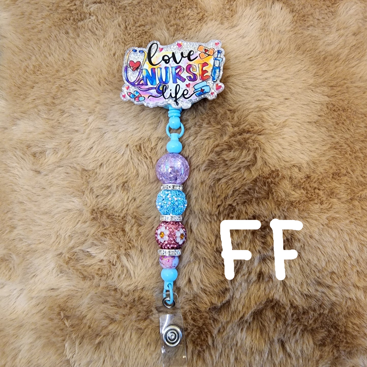 Beaded Badge Reels