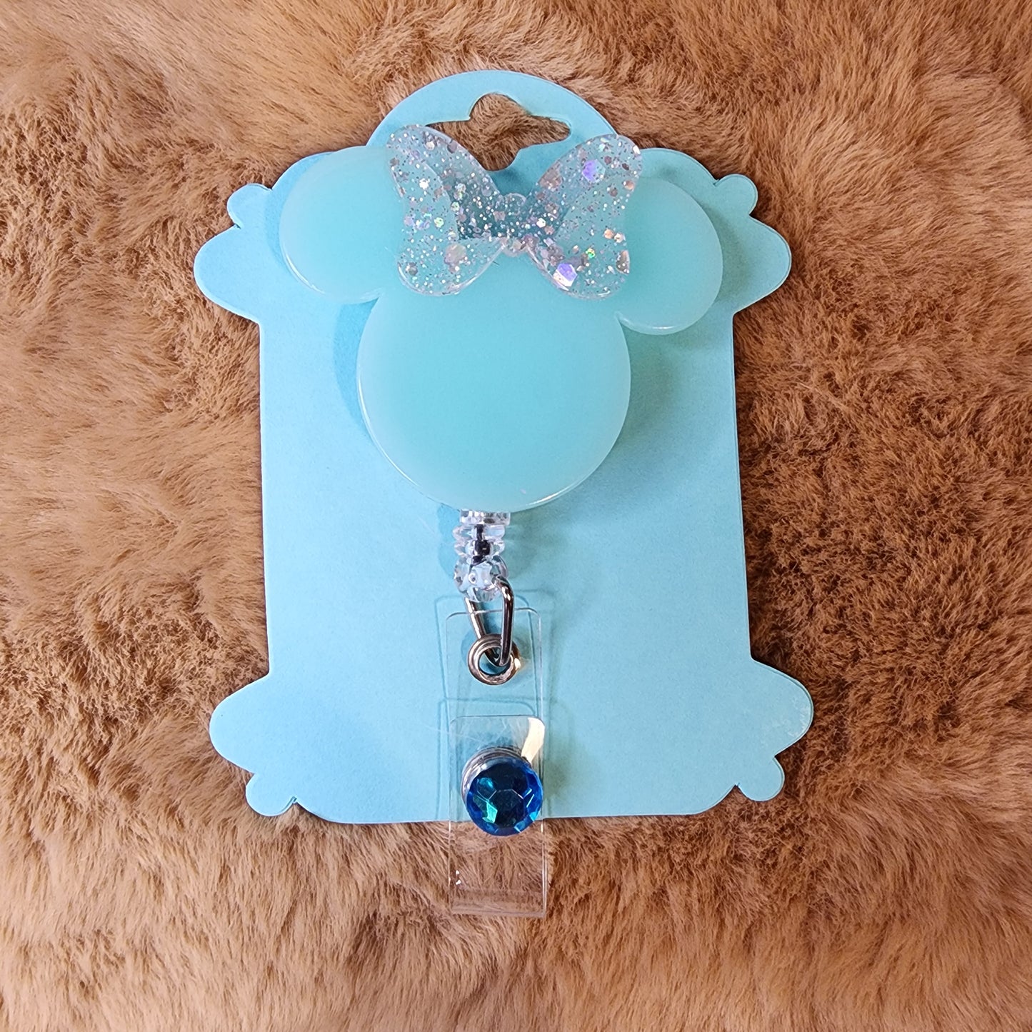 Light Blue Badge Reel