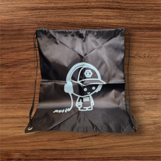 Headphone Boy Cinch Bag