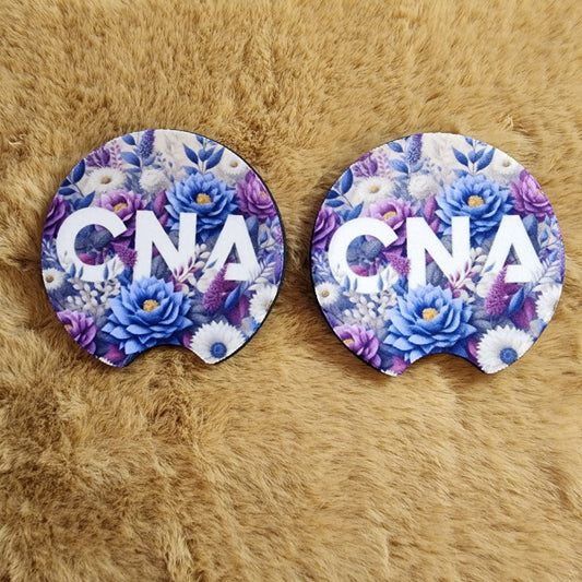CNA 2 pc car coaster set