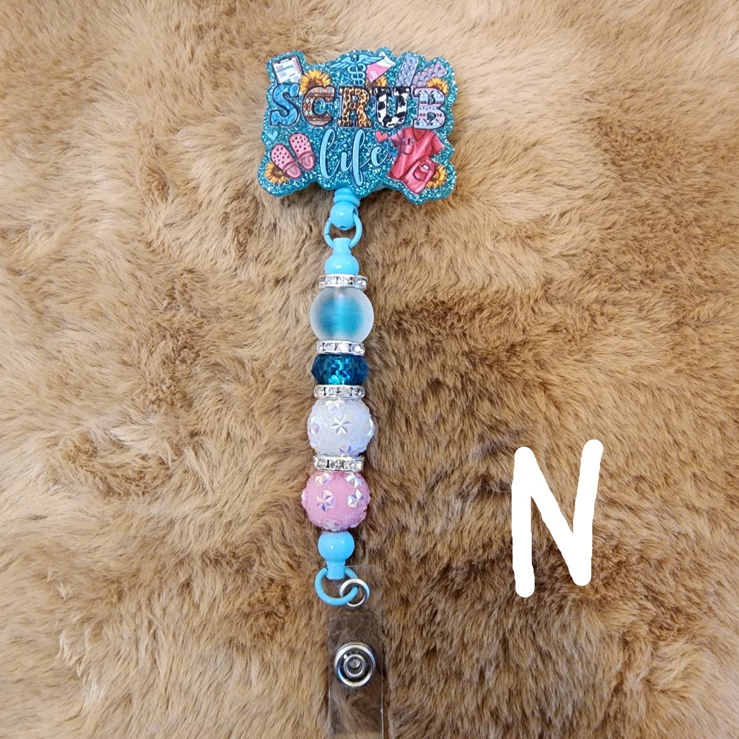 Beaded Badge Reels