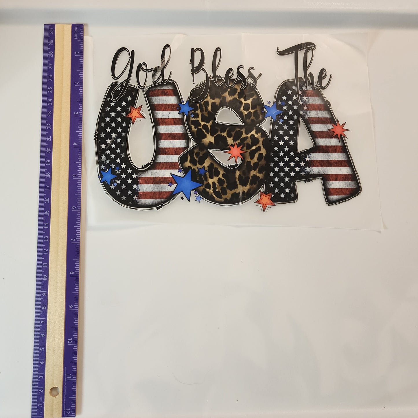 Patriotic DTF shirt transfers