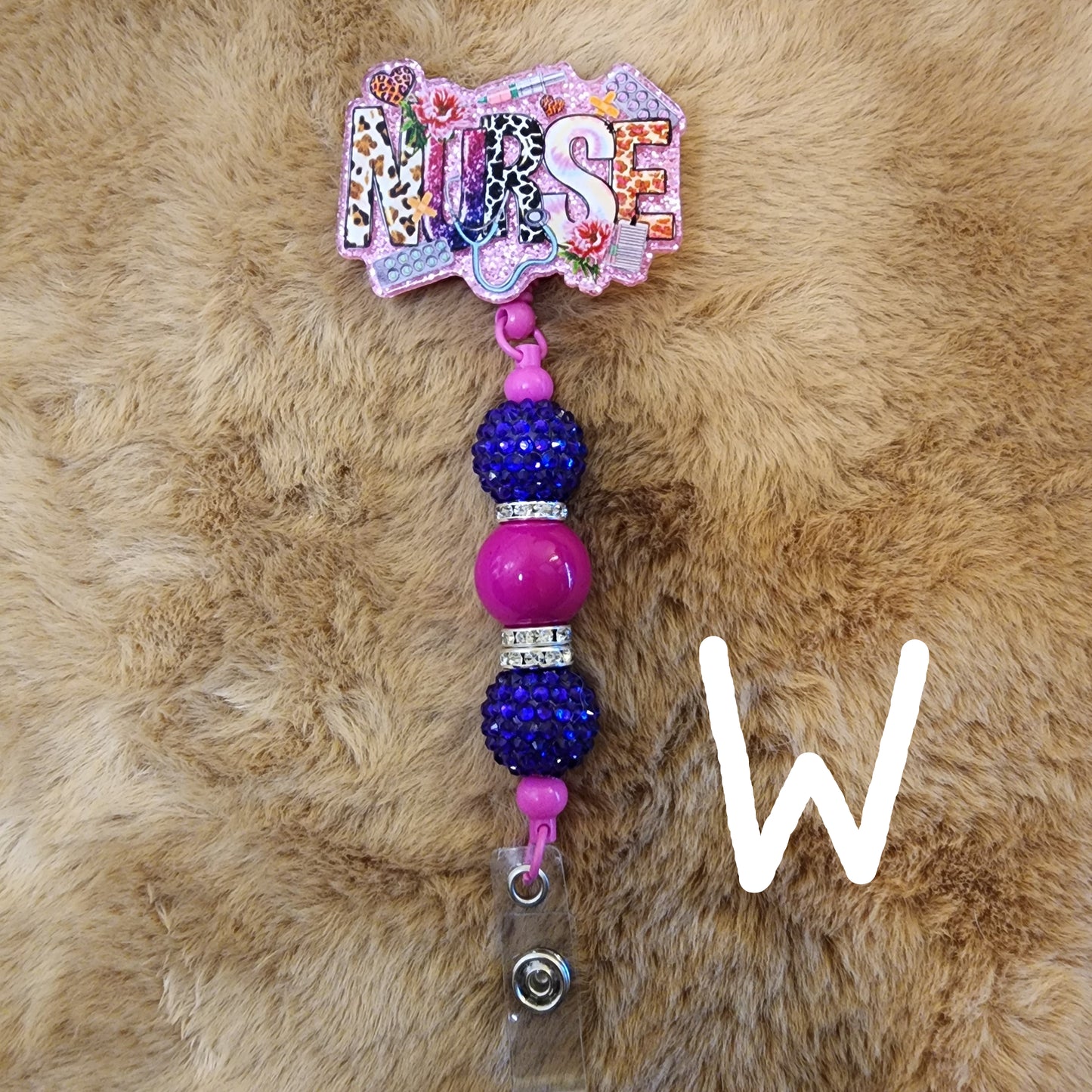 Beaded Badge Reels