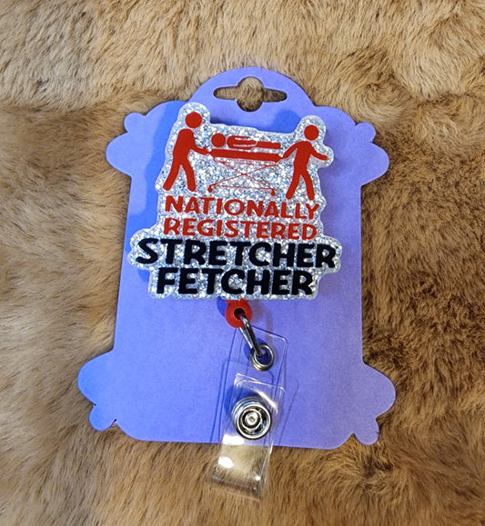Stretcher Fetcher Badge Reel