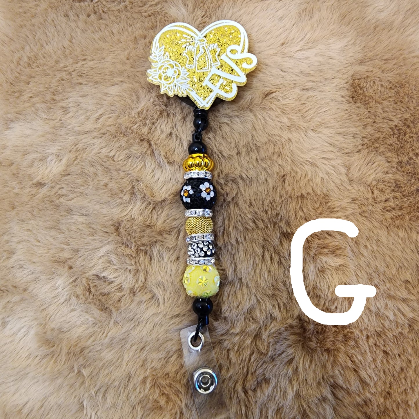 Beaded Badge Reels