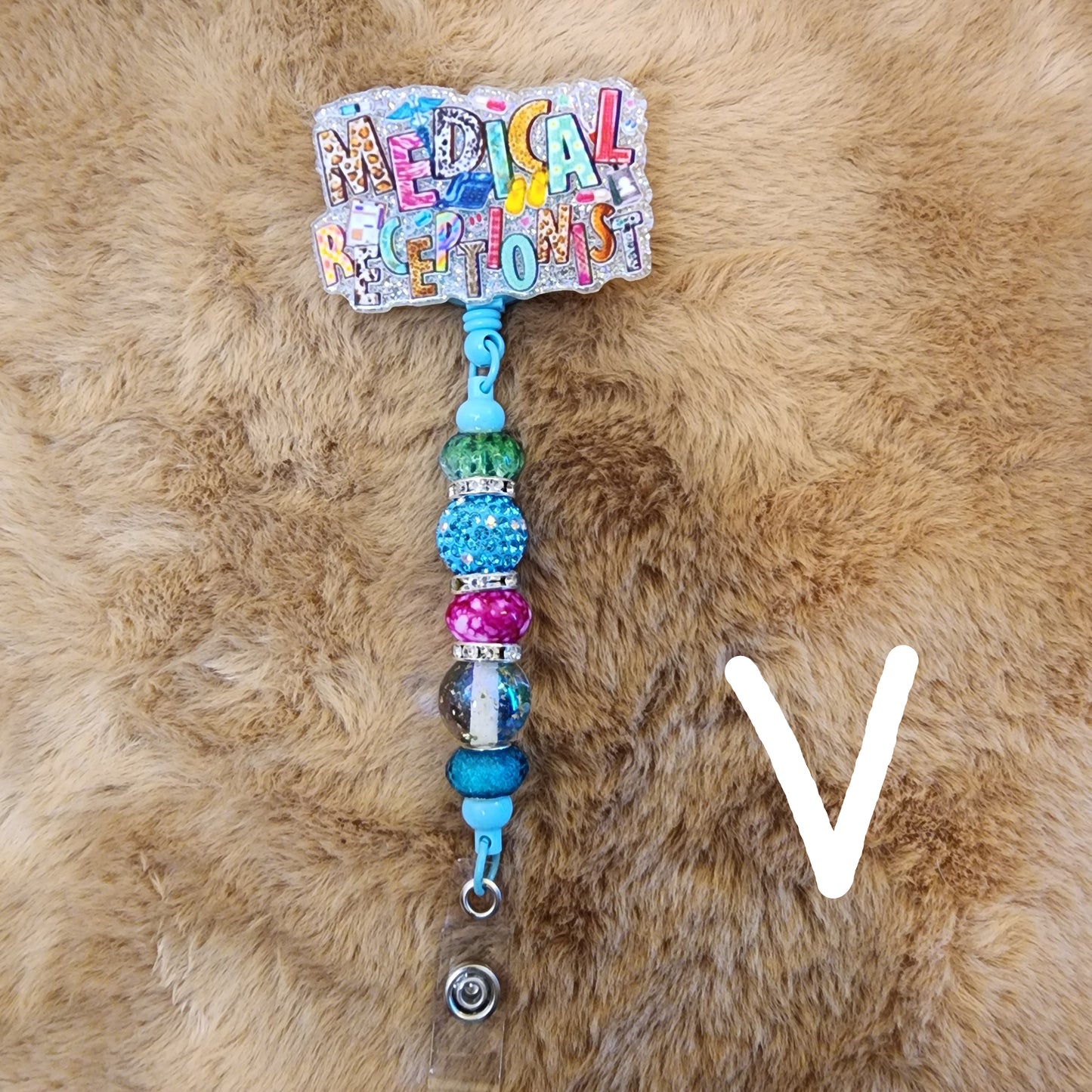 Beaded Badge Reels