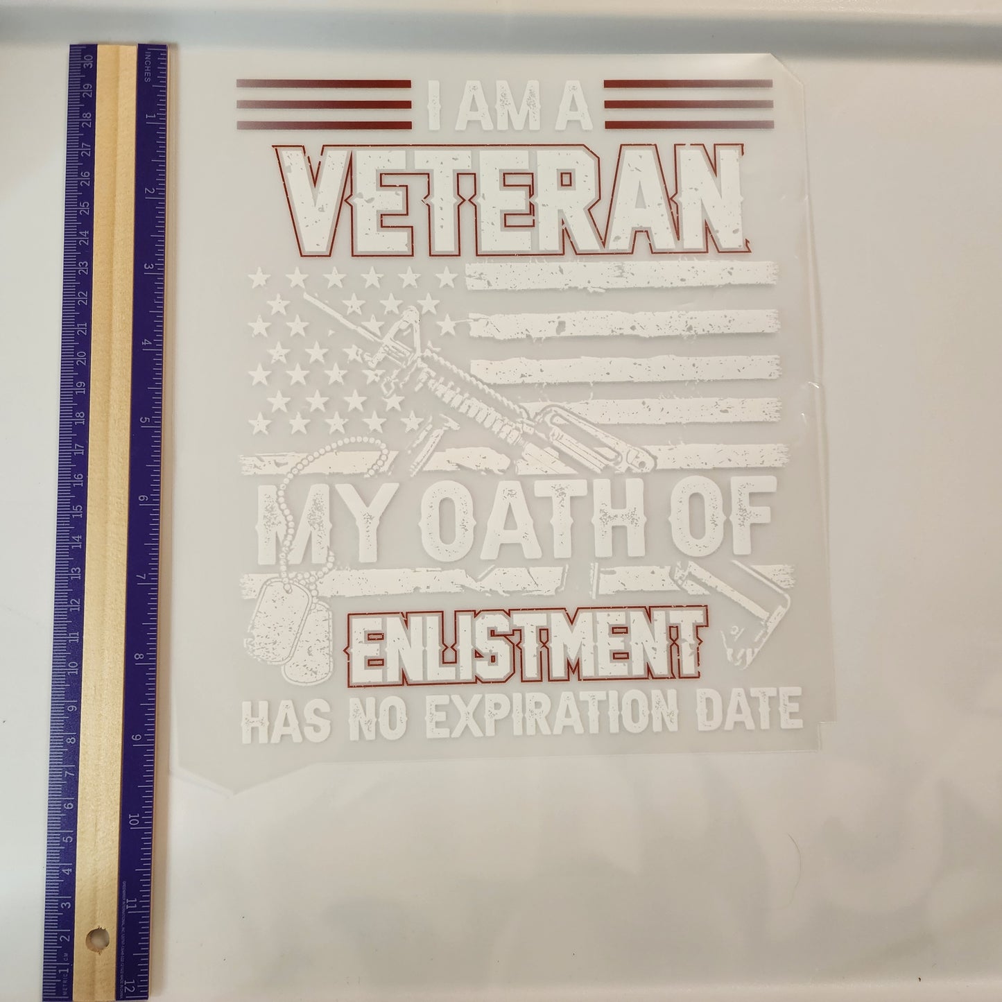 Patriotic DTF shirt transfers
