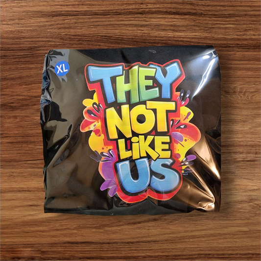 They Not Like Us XL T-shirt