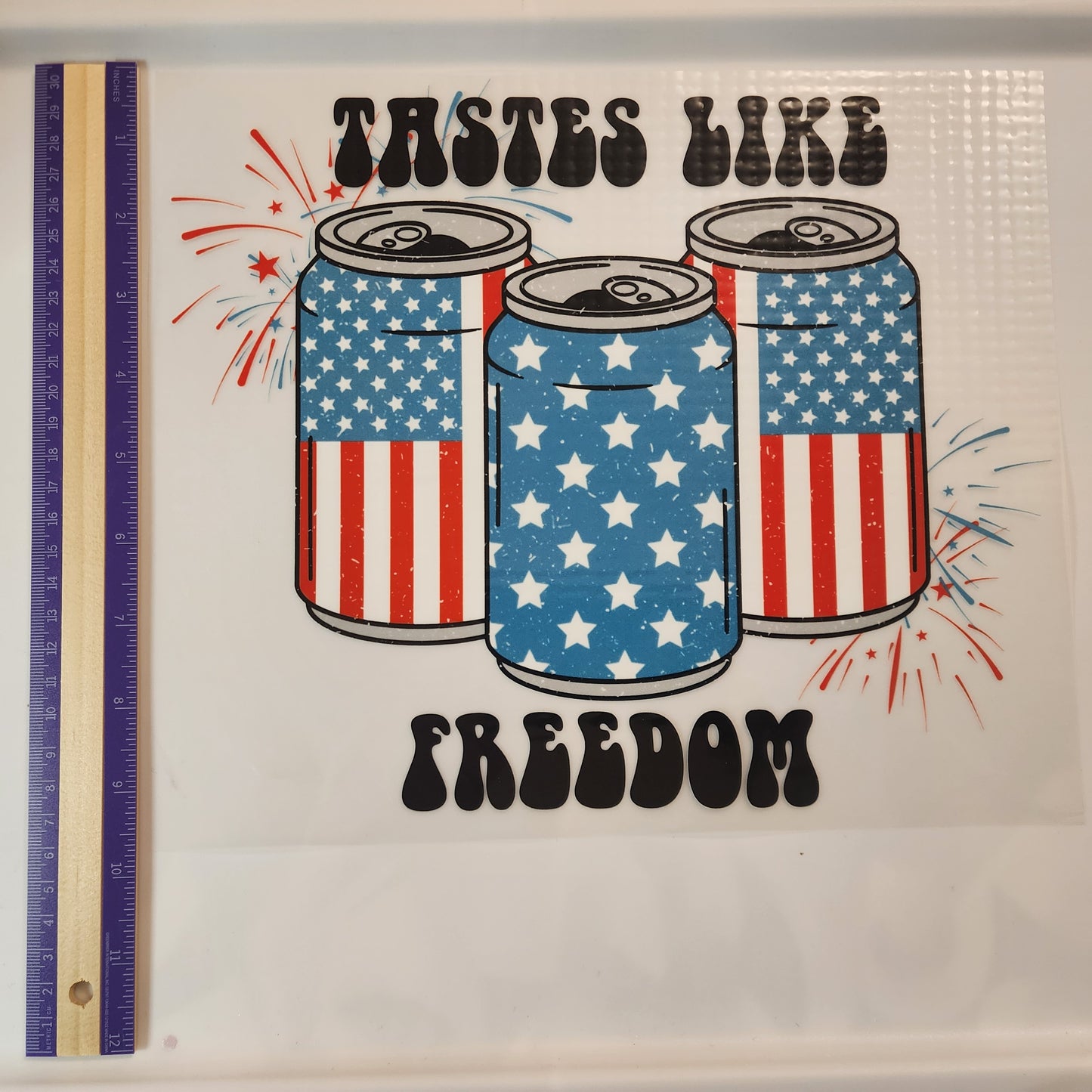Patriotic DTF shirt transfers