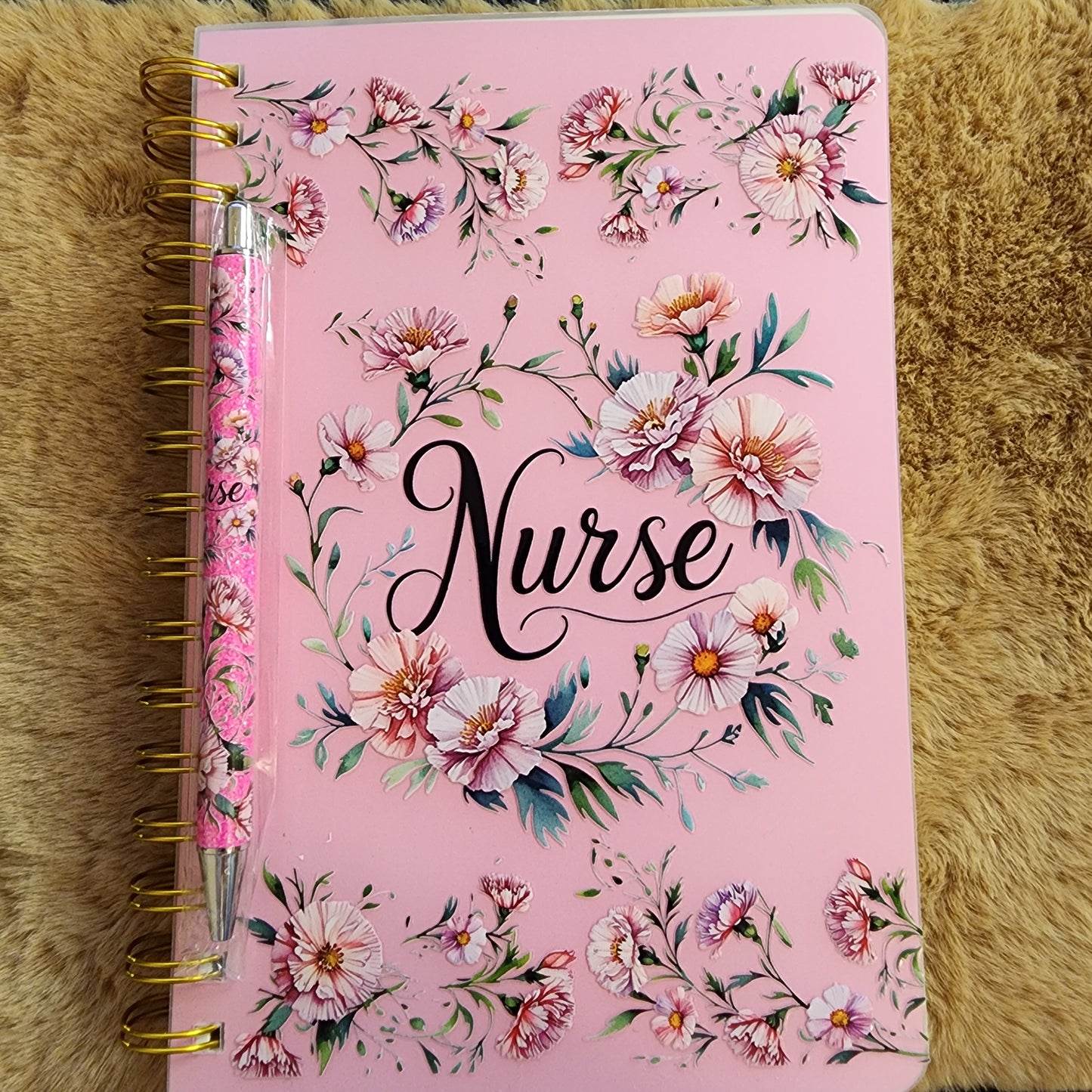 Nurse Notebook/Journal with matching pen