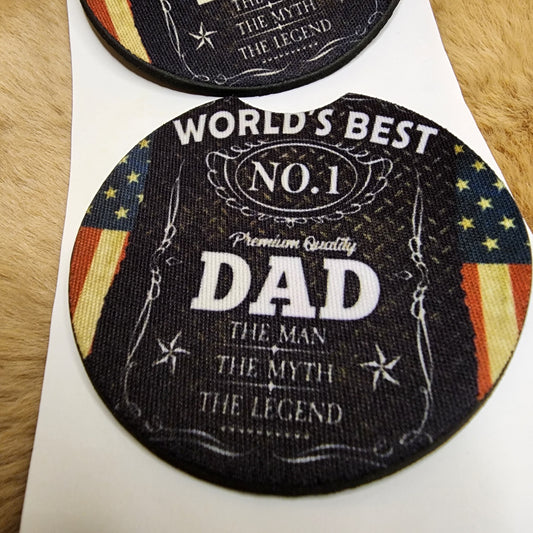 Dad Car Coaster