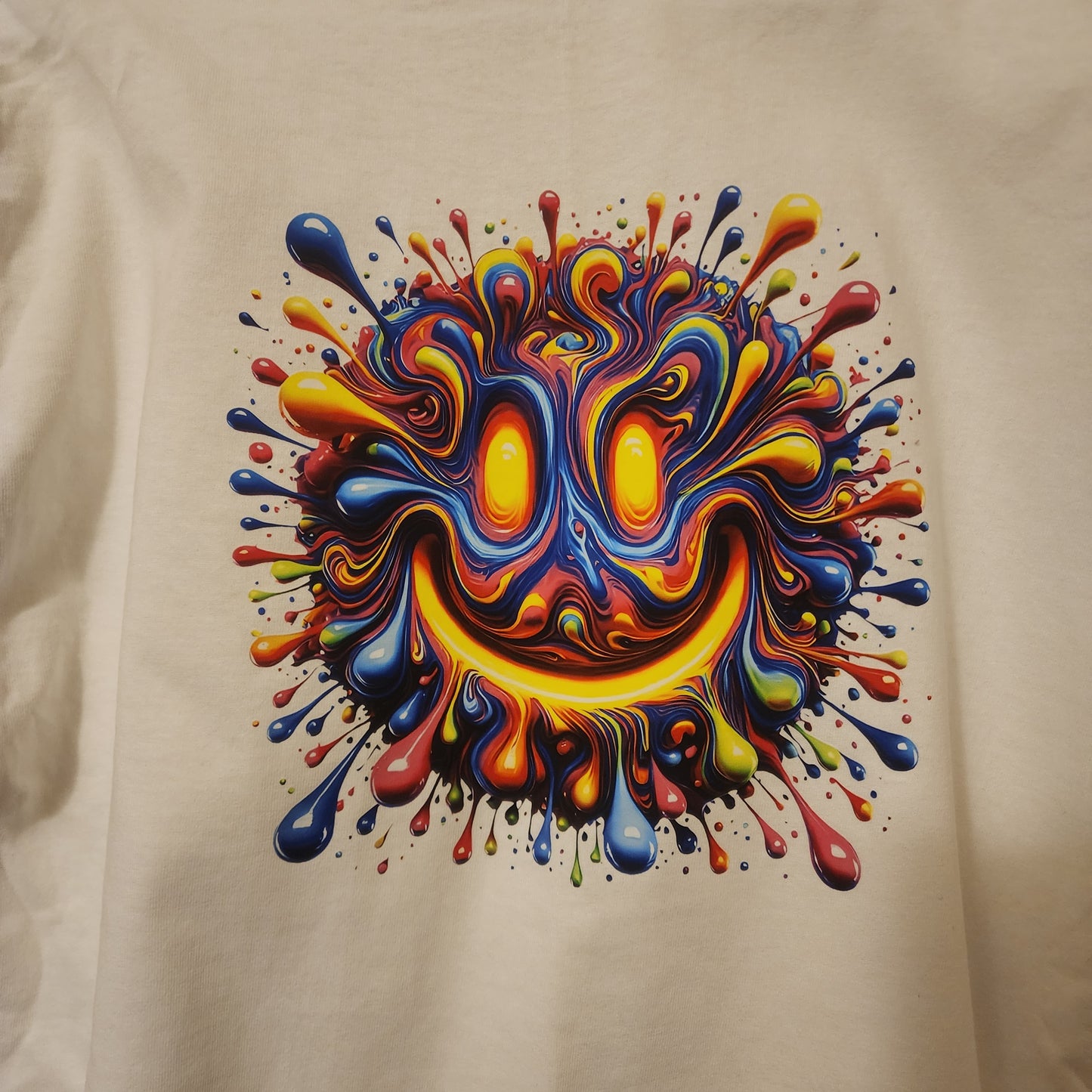 Medium Drippy Smile T-shirt