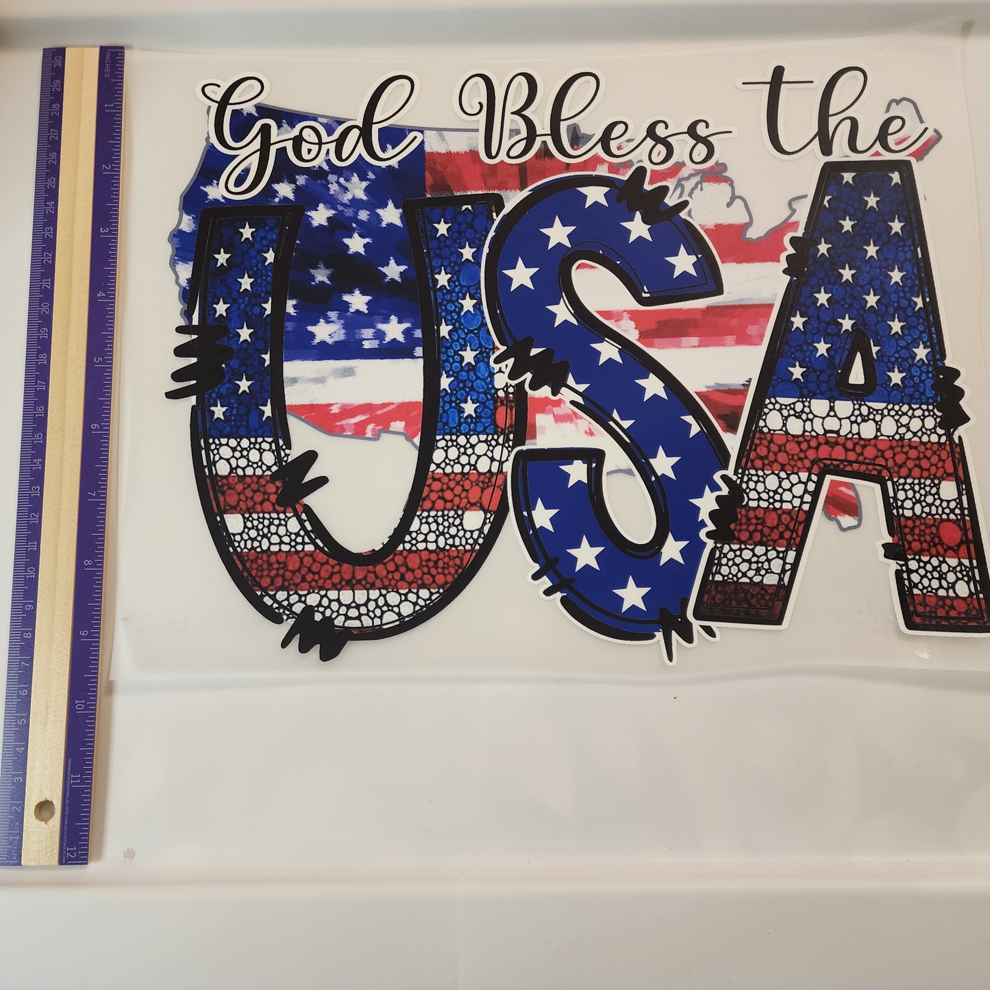 Patriotic DTF shirt transfers