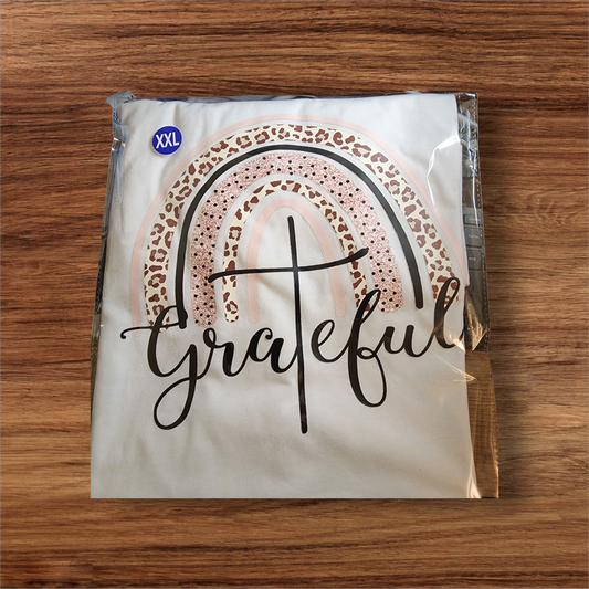 Grateful Boho Rainbow XXL T-shirt