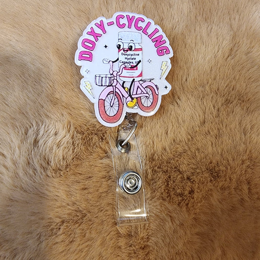 Doxy-Cycling Badge Reel
