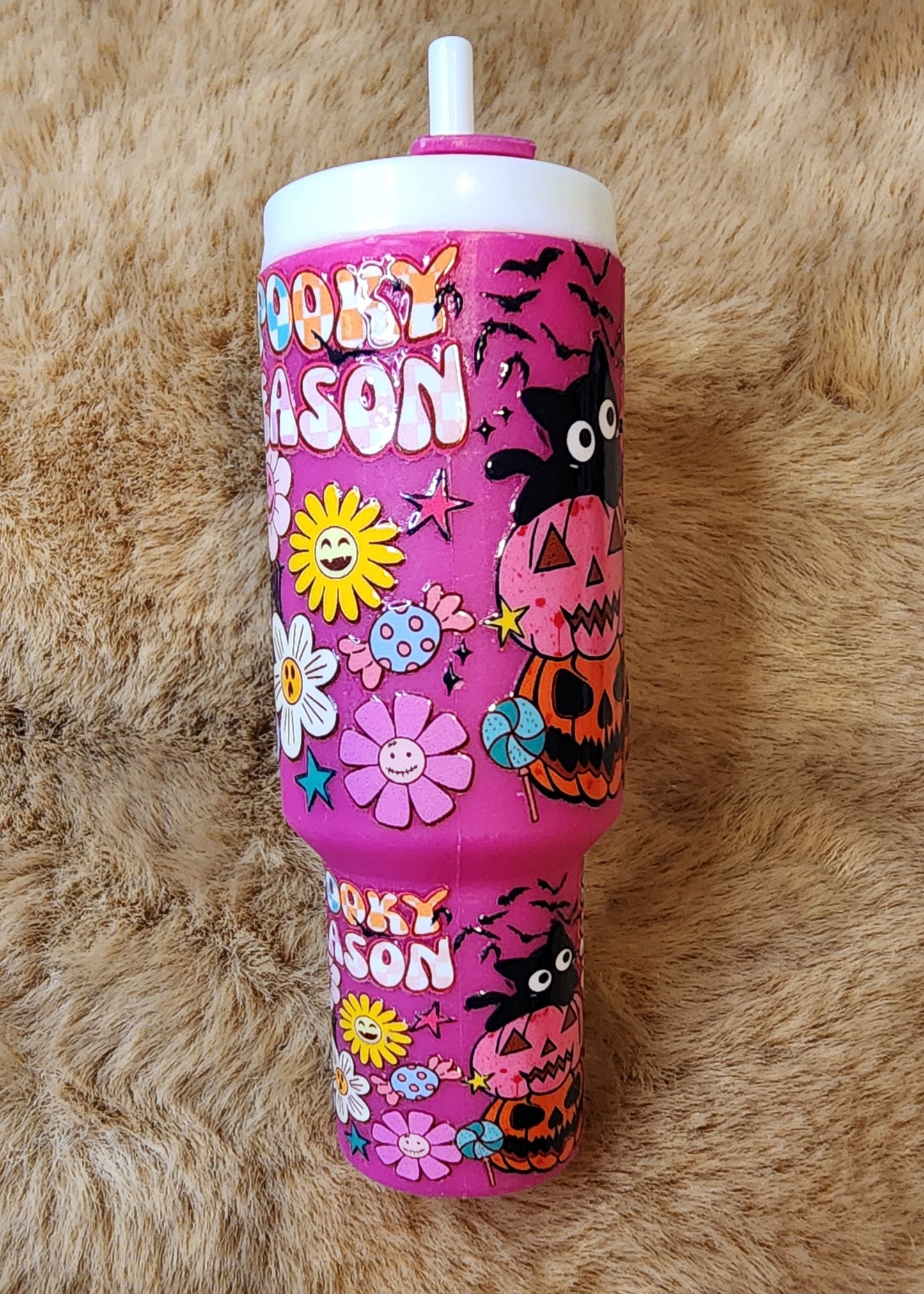 **CLEARANCE** Spooky Season 1 Mini Tumbler Keychain