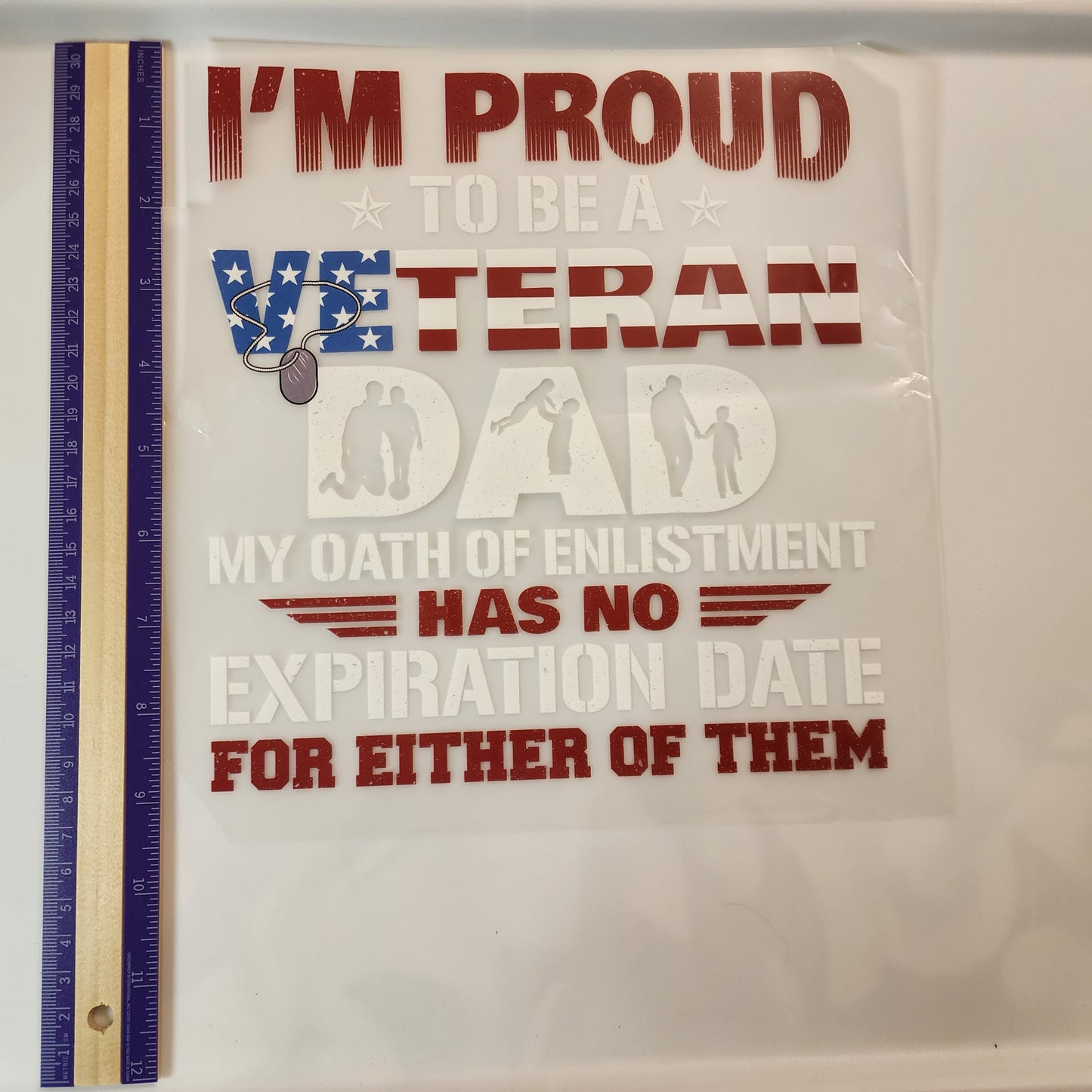 Patriotic DTF shirt transfers