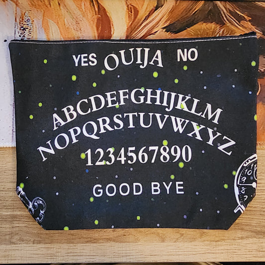 Ouija Canvas Makeup Bag