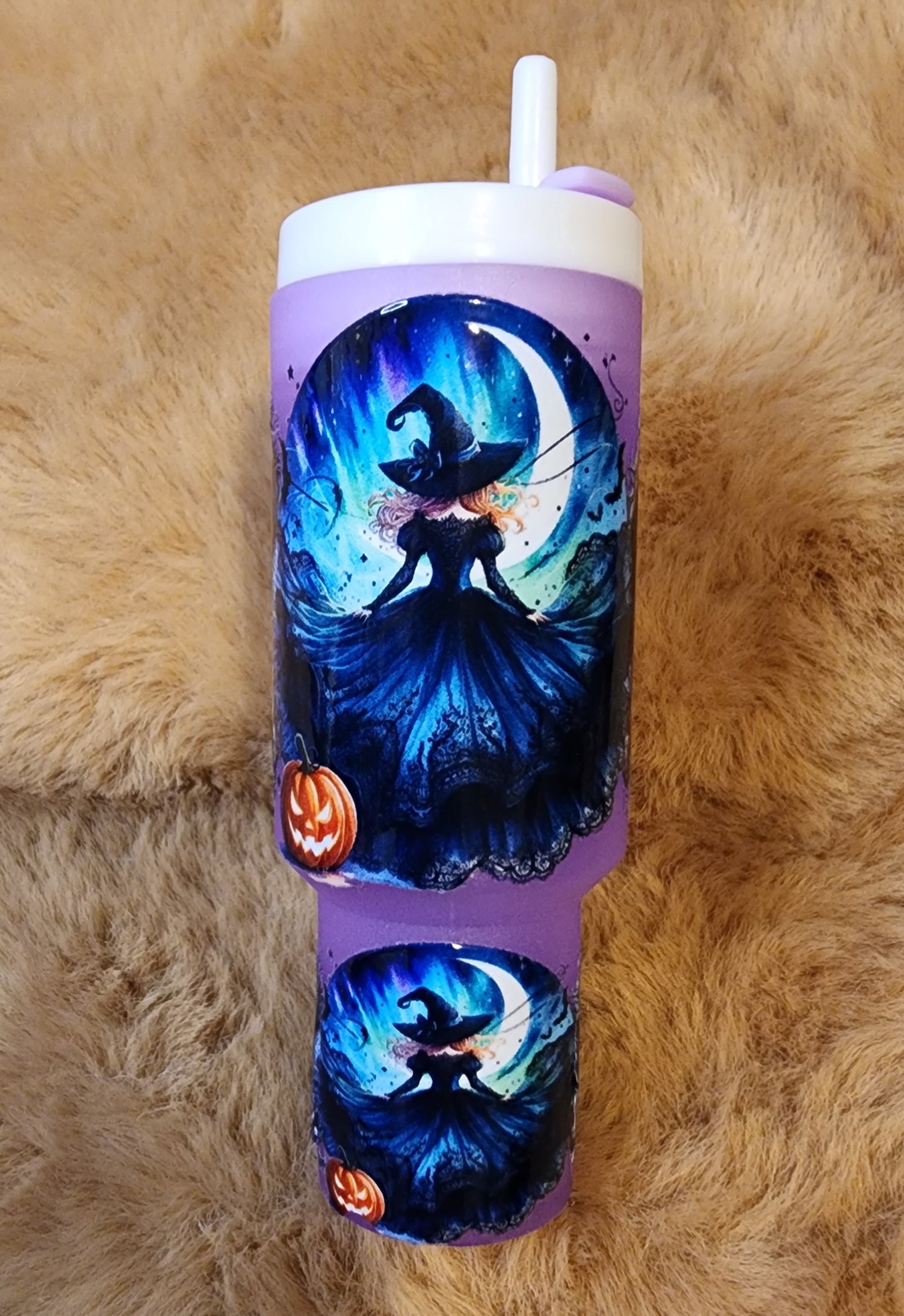 **CLEARANCE** Witch Halloween Mini Tumbler Keychain