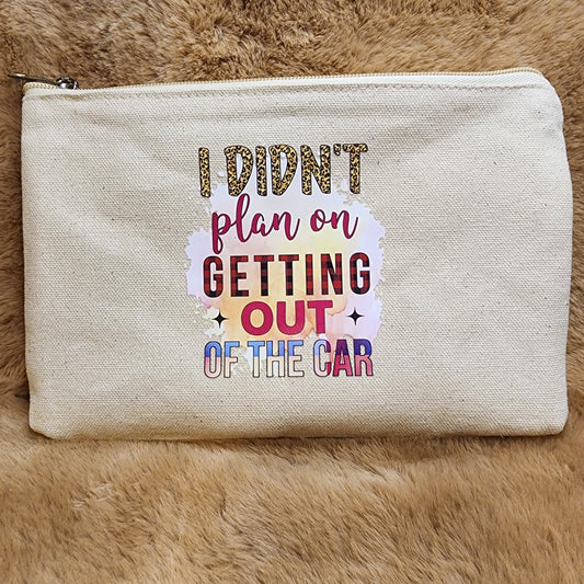 Funny Canvas Makeup Bag