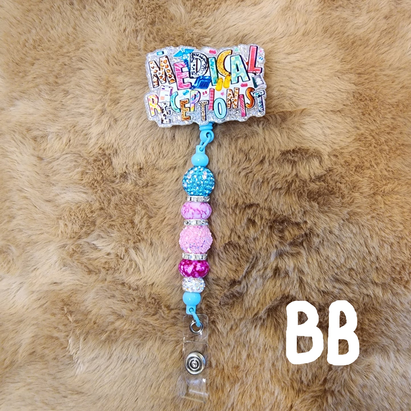Beaded Badge Reels