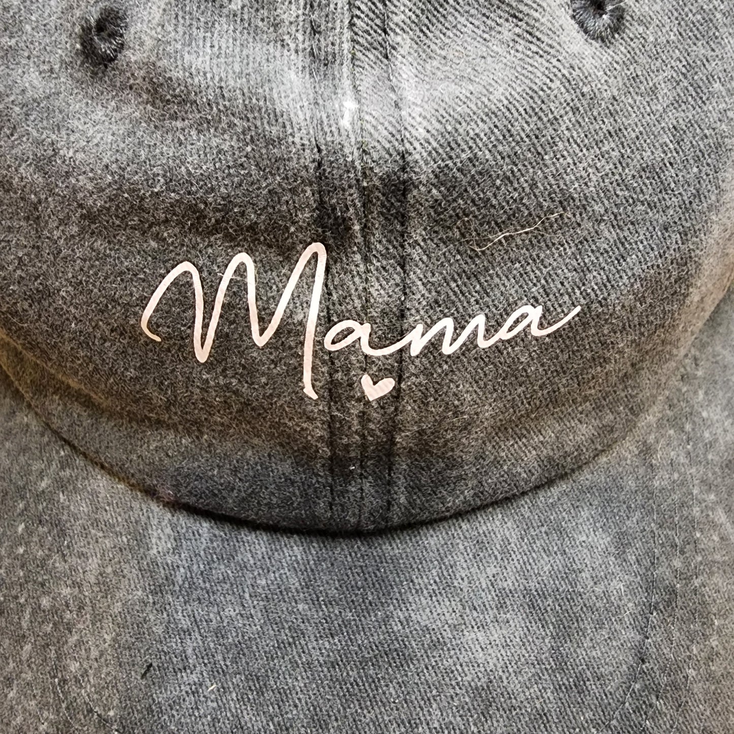 Mama Faded Wash Baseball Cap
