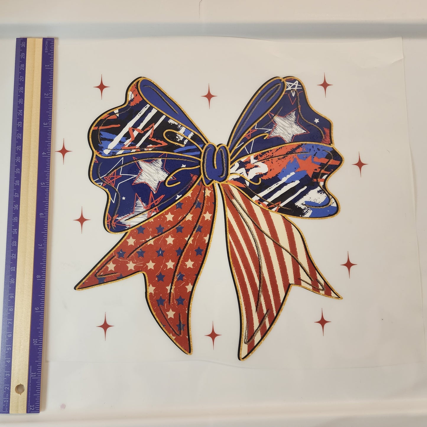 Patriotic DTF shirt transfers