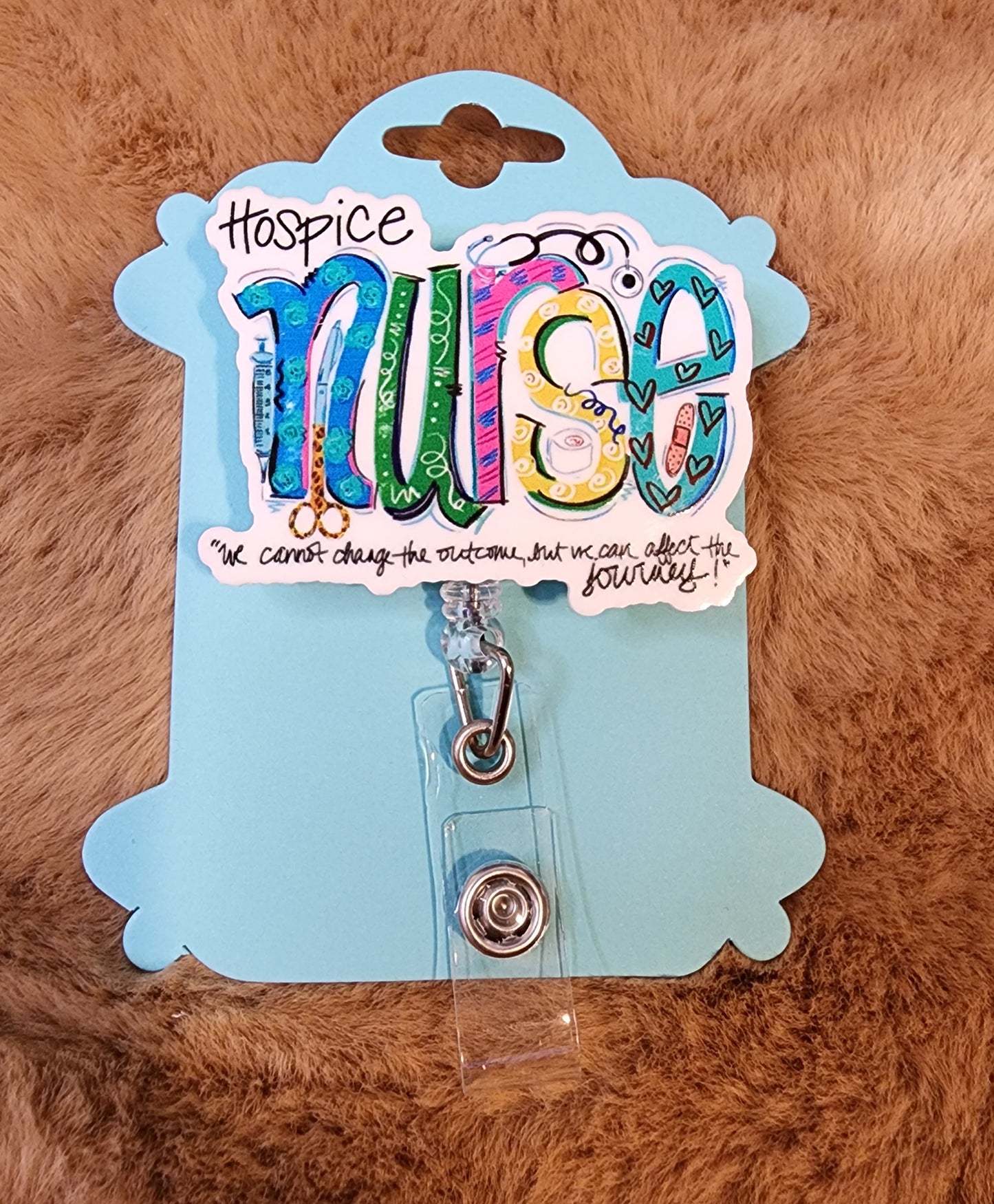 Hospice Nurse Badge Reel