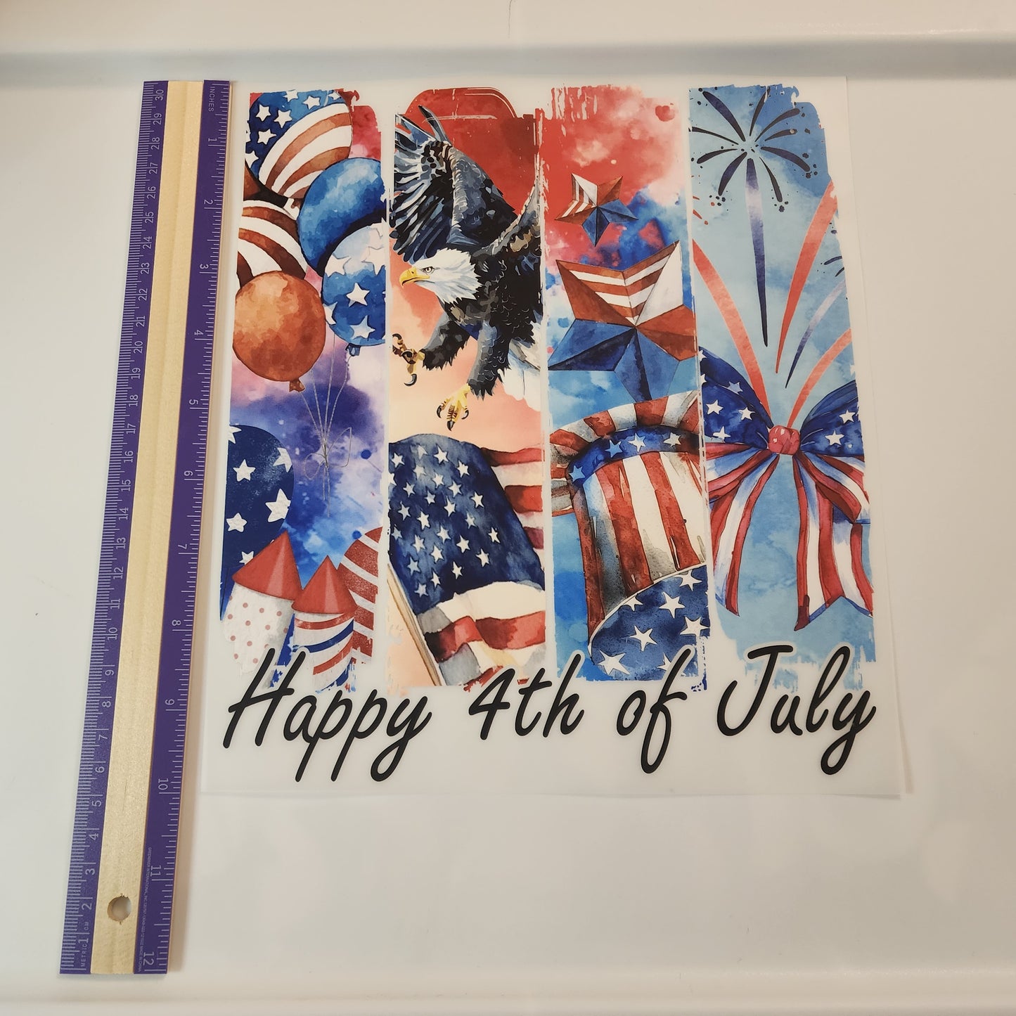 Patriotic DTF shirt transfers